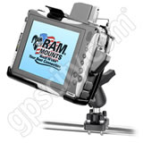 RAM Mount Itronix Duo Touch Tablet Round Pole U-Bolt Mount