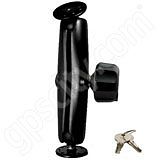 RAM Mount Dual Round Plate Long Lock Mount with 1.5 inch Ball