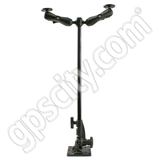 RAM Mount 5 inch Plate with Pivot Pipe 24 inch and Dual Arms