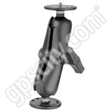 NPI RAM Camera Mount on Round Surface Base 1.5 inch Ball
