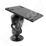 NPI RAM VESA Plate on Short Arm Round Base Mount