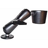 RAM Mount Fishing Rod Cone with Round 2.5 inch Plate