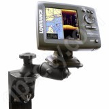 RAM Mount Vertical Straight Swing Arm Lowrance and Humminbird Marine Mount