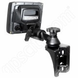 RAM Mount Vertical Straight Swing Arm Lowrance Elite-5 and Mark-5 Marine Mount