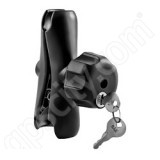 RAM Mount Locking Standard Length Dual 1.5 inch Socket Arm with Steel Thread
