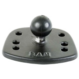RAM Mount Humminbird Piranha Plate with 1 inch Ball