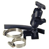 RAM Mount Strap Rail Base with Short Arm Diamond Assembly RAM Mount Strap Rail Base with Short Arm Diamond Assembly