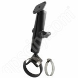 RAM Mount Strap Rail Base with Long Arm Diamond Plate Assembly