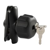 RAM Mount Standard Length 1 inch Socket Arm with Locking Knob