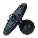 RAM Mount Lowrance Marine Cradle Plate 1 inch Ball