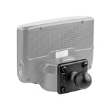 RAM Mount AMPS Plate with 1 inch Ball and Roadmate Hardware RAM Mount AMPS Plate with 1 inch Ball and Roadmate Hardware