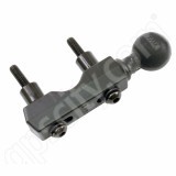 RAM Mount Motorcycle Handle Base with Single 1 inch Ball