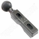 RAM Mount Motorcycle Mount Base Post with 1 inch Ball Replacement RMR-B-350-9-F