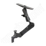 RAM Mount Vertical Ratchet 2.25 inch Double Ball Plate Mount