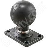 RAM Mount 2 x 3 inch Plate with 2.25 inch Ball