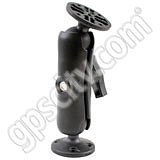 RAM Mount Plastic Dual Round Plate Mount 1.5 inch Ball
