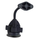 RAM Mount Diamond Plate 4 inch Flex Arm with 2.3 inch Locking Suction Base