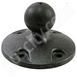 RAM Mount Plastic Round Base with 1 inch Ball