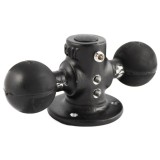 RAM Mount Dual or Tri 1.5 inch Ball Round Plate and Hole