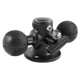 RAM Mount Round Plate with Double 1.5 inch Ball RAM Mount Round Plate with Double 1.5 inch Ball