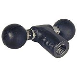 RAM Mount 0.25 inch NPT Thread with Double 1 inch Ball