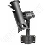 RAM Mount RAM Tube Jr Fishing Rod Holder Standard 6 inch Post Bulkhead Mounting Base