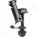 RAM Mount RAM Tube Jr Fishing Rod Holder Standard 6 inch Post Round Flush Mount Base