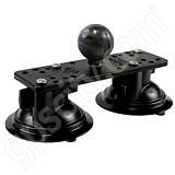 RAM Mount Dual Suction Mount Base C-Ball RAM-224-111