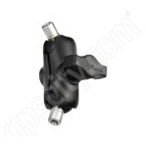 RAM Mount Dual 0.25-20 Female Thread Short Arm Mount