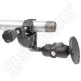 RAM Mount Yoke Clamp Base with Short Arm Round Assembly