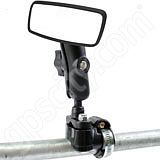 RAM Mount Rearview Mirror on ATV UTV Strap Mount