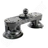 RAM Mount Dual Suction Mount Base with Ball RAM-B-224-333U