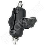 RAM Mount Dual 0.25-20 Male Thread Short Arm Mount