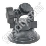 RAM Mount 3.25 inch dia Locking Suction Base with Pivot Button