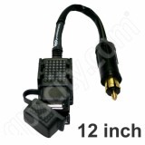 3BR Powersports TAPP Lite USB Power Port to BMW Plug 12 inch