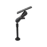 RAM Mount Round Plate with 6in Pipe and 1in Ball Plate