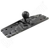 RAM Mount Rectangular 3x11 inch Plate with 1.5 inch Ball