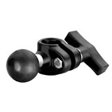 RAM Mount 1.5in Ball on 0.5in dia. Post Clamp Base