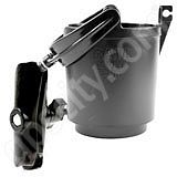 RAM Mount Plastic Self Leveling Cup Holder with Arm