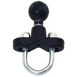 RAM Mount 250 BULK PACK Zinc Coated U-Bolt Base with 1inch Ball