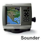 Garmin GPSMAP 430s Sounder with Dual Beam Transducer