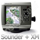 Garmin GPSMAP 440sx with GXM 31 and Transducer