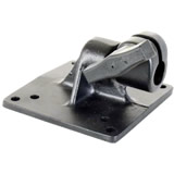 RAM Mount Square 4.75 inch VESA Monitor Plate with 0.5 inch Post Socket