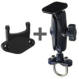 NPI RAM Garmin Cradle Connector Stainless Steel U-Bolt Mount