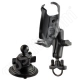 RAM Mount Garmin GPSMAP 62 62s 62st Zinc U-Bolt Suction Cup Combo Kit