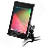 RAM Mount Tab-Tite Small Tablet Handlebar Rail Mount Zinc