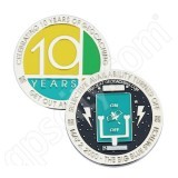 Geocaching Big Blue Switch Geocoin