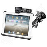 RAM Mount Apple iPad Locking Cradle Suction Mount RAM-B-166-AP8LU
