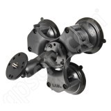 RAM Mount Triple Suction Rugged Use Camera B-Ball Mount RAP-B-365-224-202AU
