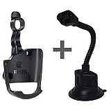 NPI RAM GPSMAP 60CSx Gooseneck Suction Mount RAP-105-6224-GA12U